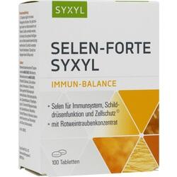 Weiße Schachtel mit 100 Tabletten zur Unterstützung von Immunsystem und Zellschutz.